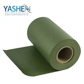 PVC merev, egyedi zöld fólia