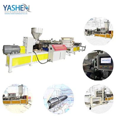 PVC szalagfüggöny extruder gép